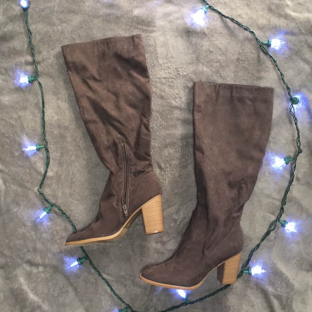 Grey Boots